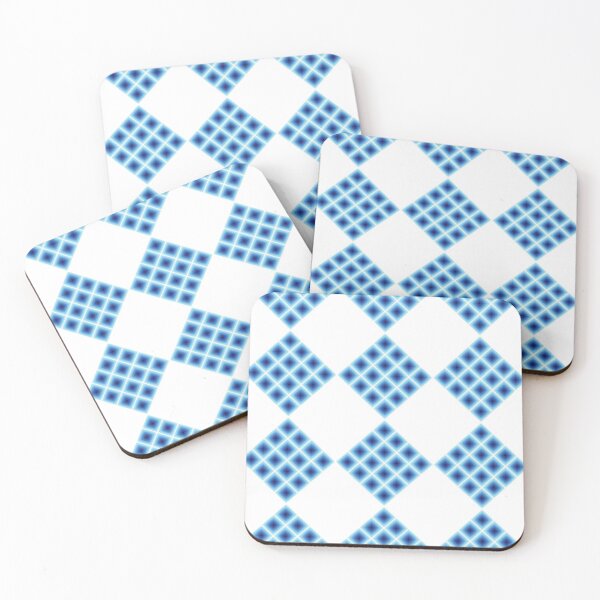 Item preview, Blue and white repeat pattern. designed and sold by Anne Huth.