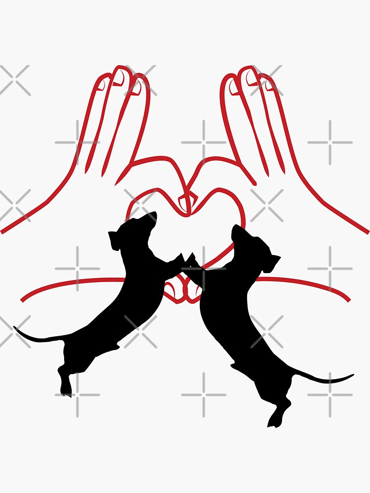 Dachshund proud family. I love dachshund dogs by CWartDesign