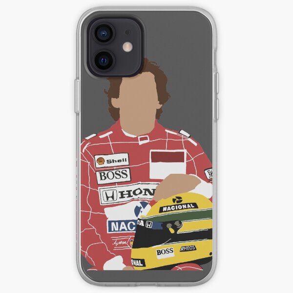 Ayrton Senna Funda blanda para iPhone