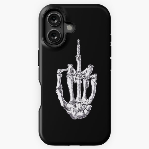 Item preview, Skeletal Middle Finger designed and sold by BonesToAshes.