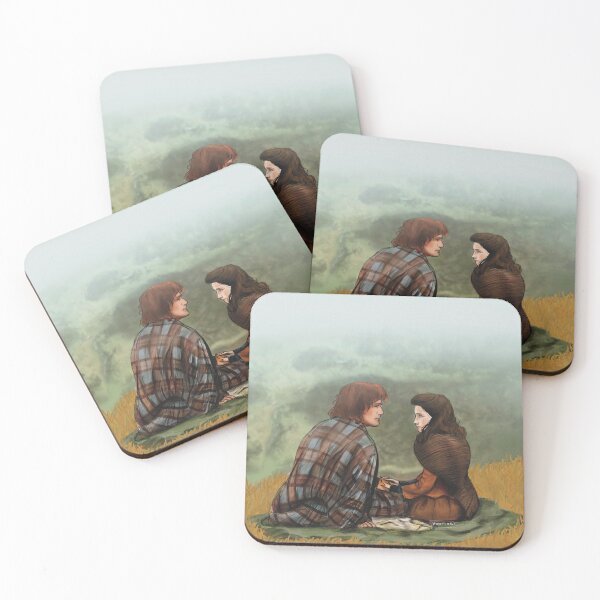 Item preview, Outlander, Jamie and Claire  designed and sold by uultraviolet-.