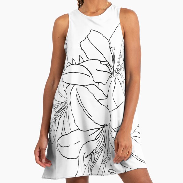 lined crochet dress Charlie B-C3203B-001-Sleeveless V Neck Lined Crochet Dress-Black M / Black main image 0