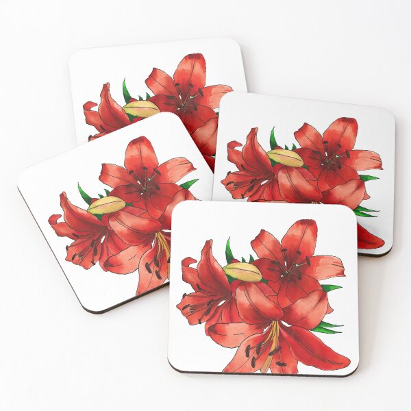 Item preview, Lilies designed and sold by Egle Kristensen.