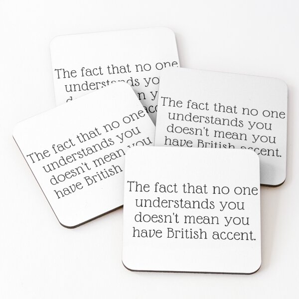 Item preview, British Accent designed and sold by Garalama.