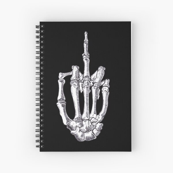 Artikel-Vorschau von Skelett Mittelfinger, designt und verkauft von BonesToAshes.