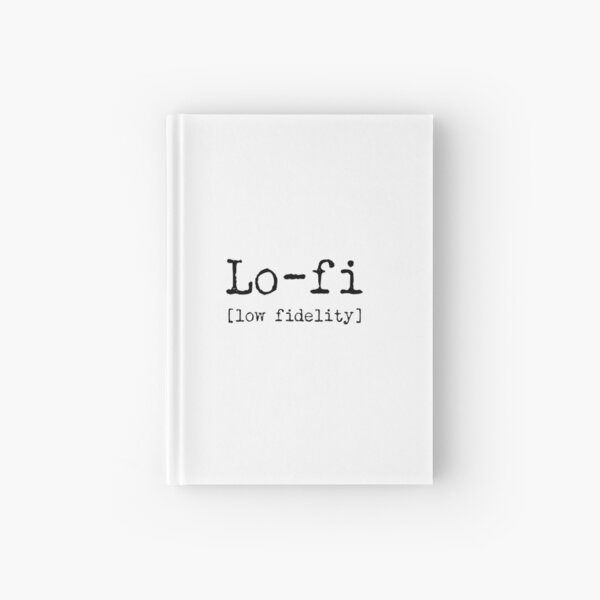 Low Fidelity Hardcover Journal