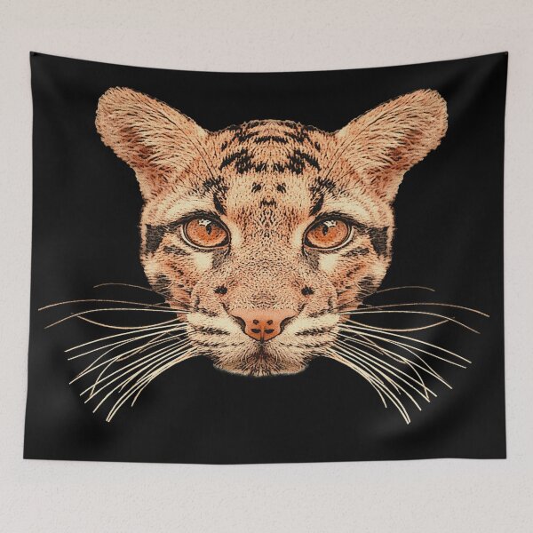 Item preview, Clouded leopard, big cat gift idea, big cat outfit designed and sold by Kirei-Lily.
