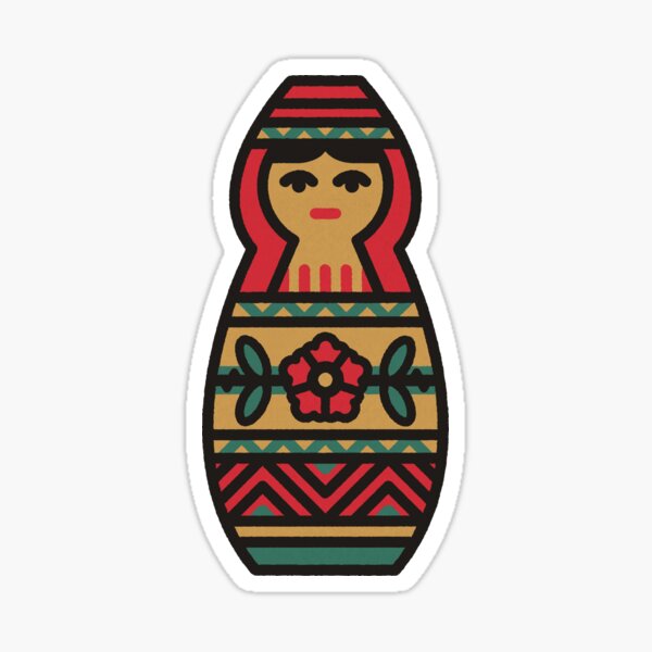 Artikel-Vorschau von Russische Puppe, designt und verkauft von JamesShannon.