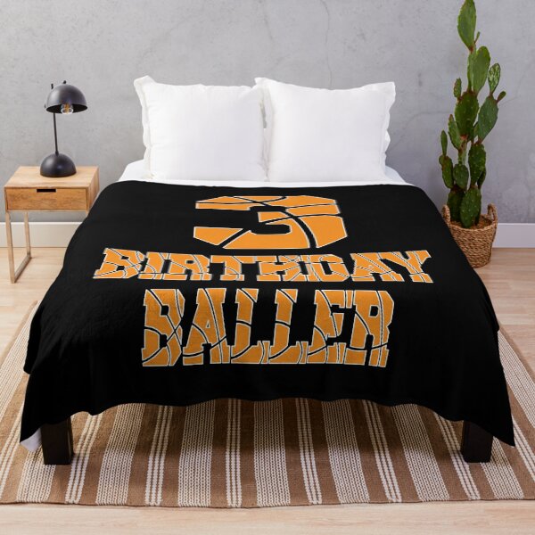 Item preview, 3rd Birthday Baller Boy 3 Years Old Basketball Themed Party product designed and sold by Grabitees.