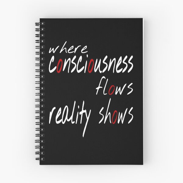 Item preview, Where consciousness flows reality shows designed and sold by krinima.