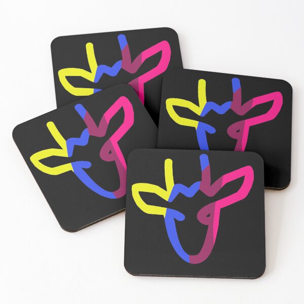 Item preview, Colorful Deer Silhouette designed and sold by Trace1234.
