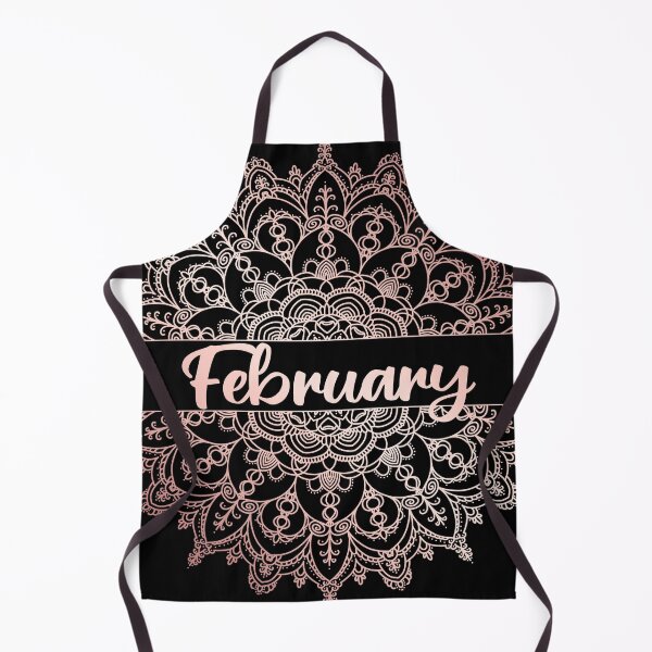Item preview, February month for bullet journal in rose gold designed and sold by felinefeelings.