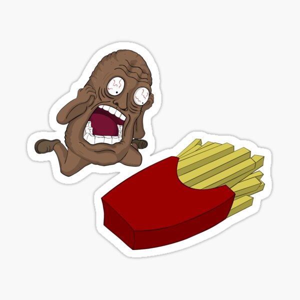 Tragic Potato Sticker