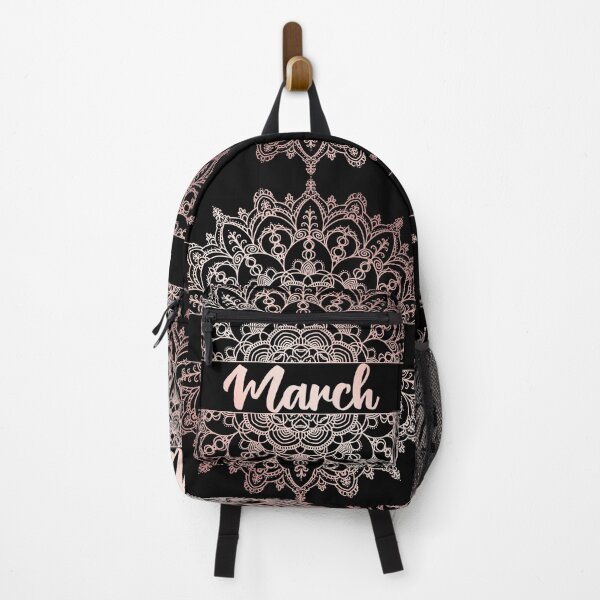 Item preview, March month for bullet journal in rose gold designed and sold by felinefeelings.