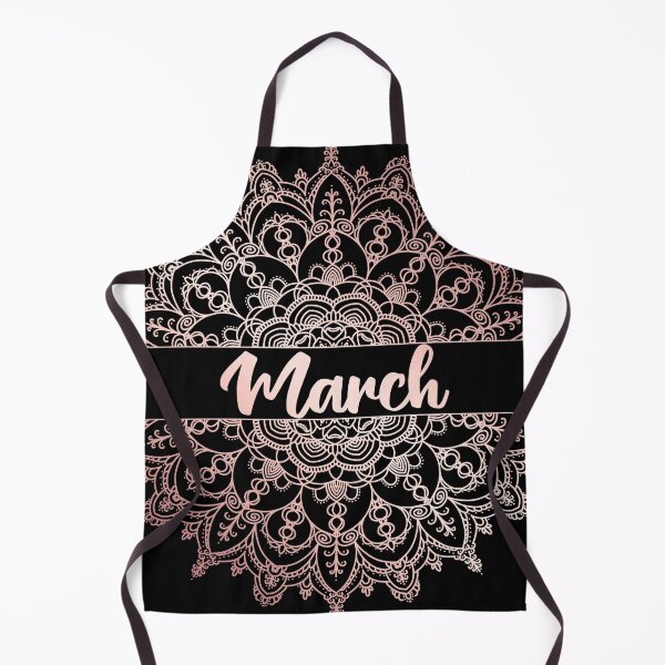 Item preview, March month for bullet journal in rose gold designed and sold by felinefeelings.