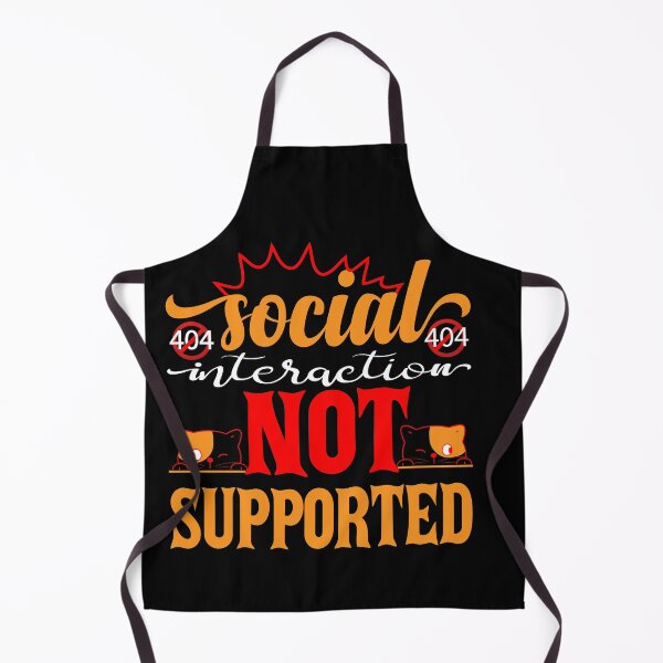 Item preview, Social Interaction Not Supported designed and sold by ADAMYASS.