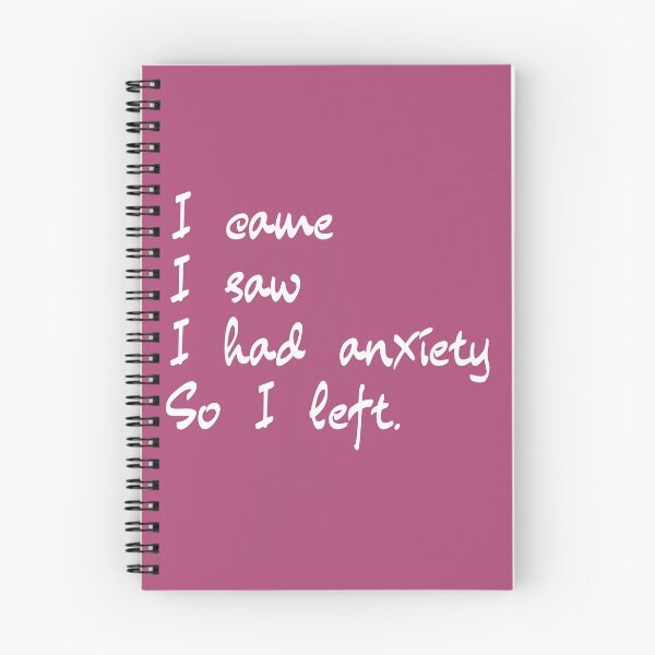 Item preview, I Came I Saw I Had Anxiety So I Left. designed and sold by LandOfSmile.