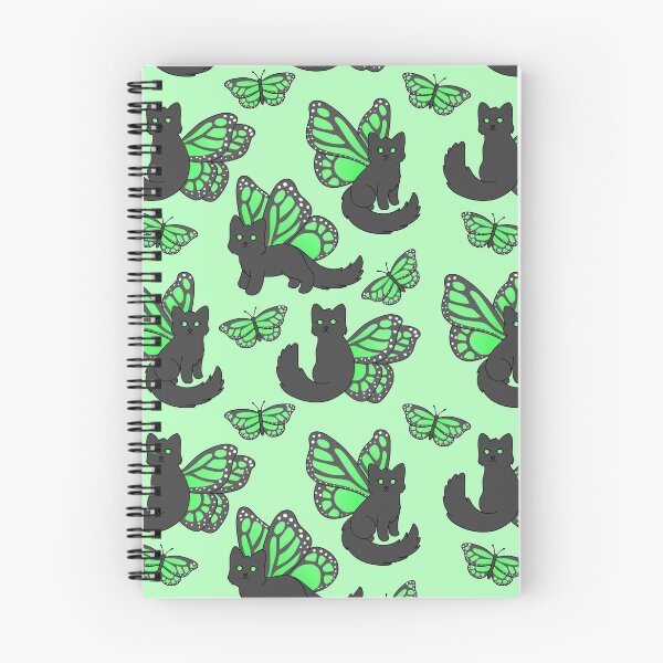 Item preview, Green Butterfly Cat designed and sold by BiscuitSnack.