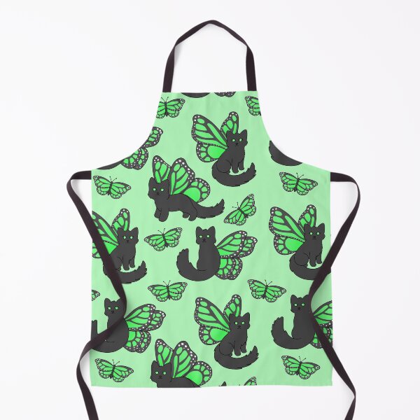 Item preview, Green Butterfly Cat designed and sold by BiscuitSnack.