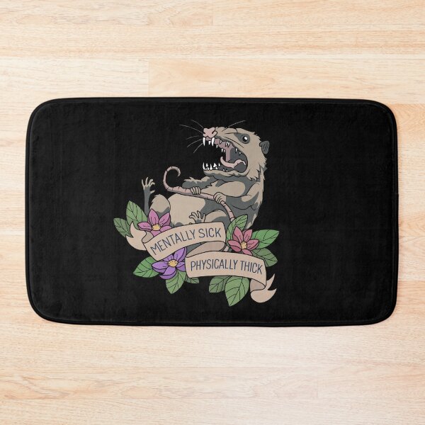 Item preview, Possum - Mentally Sick Physically Thick designed and sold by ValentinaHramov.