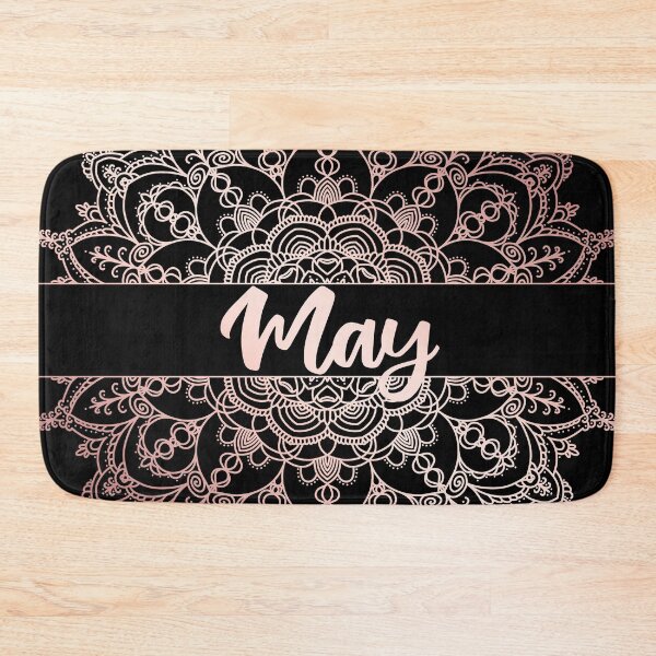 Item preview, May month for bullet journal in rose gold designed and sold by felinefeelings.