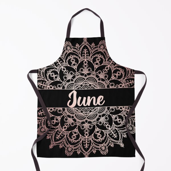 Item preview, June month for bullet journal in rose gold designed and sold by felinefeelings.