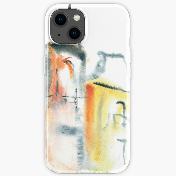 Urban Architecture Tower Watercolor iPhone Soft Case