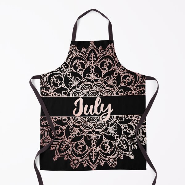 Item preview, July month for bullet journal in rose gold designed and sold by felinefeelings.