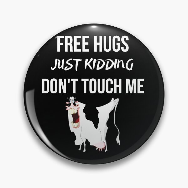 Item preview, Free Hugs Just Kidding Dont Touch Me designed and sold by AutumnVibeShop.