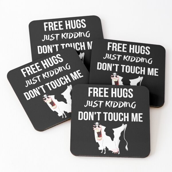 Item preview, Free Hugs Just Kidding Dont Touch Me designed and sold by AutumnVibeShop.