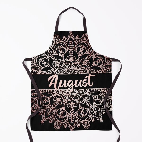 Item preview, August month for bullet journal in rose gold designed and sold by felinefeelings.