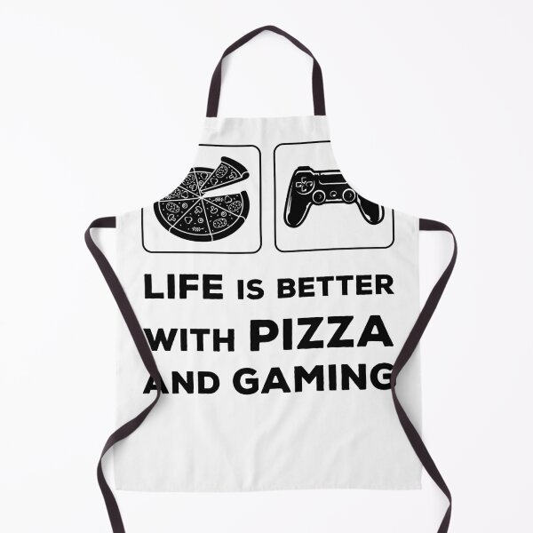 Item preview, Life Is Better With Pizza And Gaming designed and sold by T-idea.