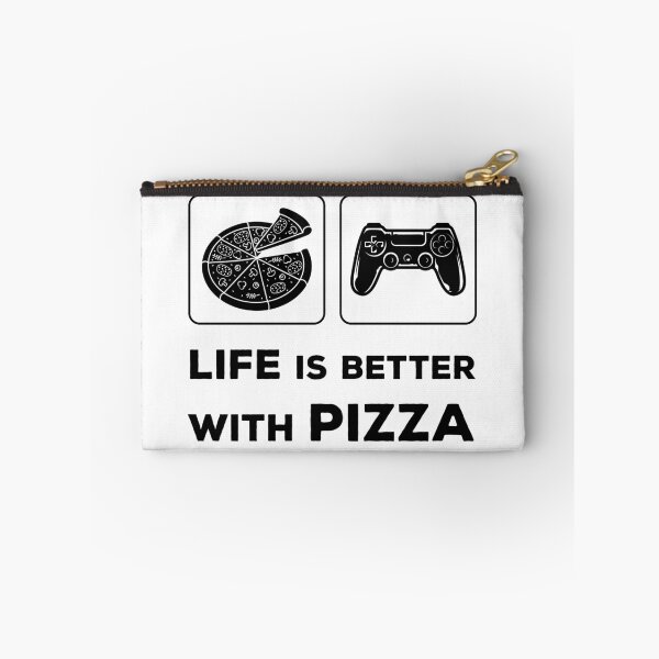 Item preview, Life Is Better With Pizza And Gaming designed and sold by T-idea.