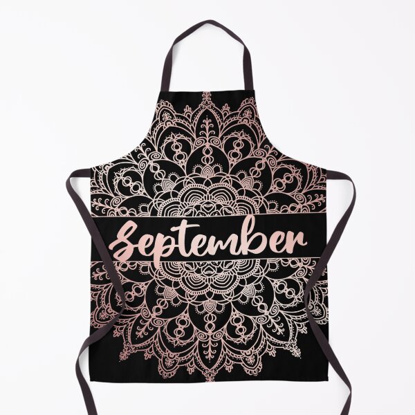 Item preview, September month for bullet journal in rose gold designed and sold by felinefeelings.