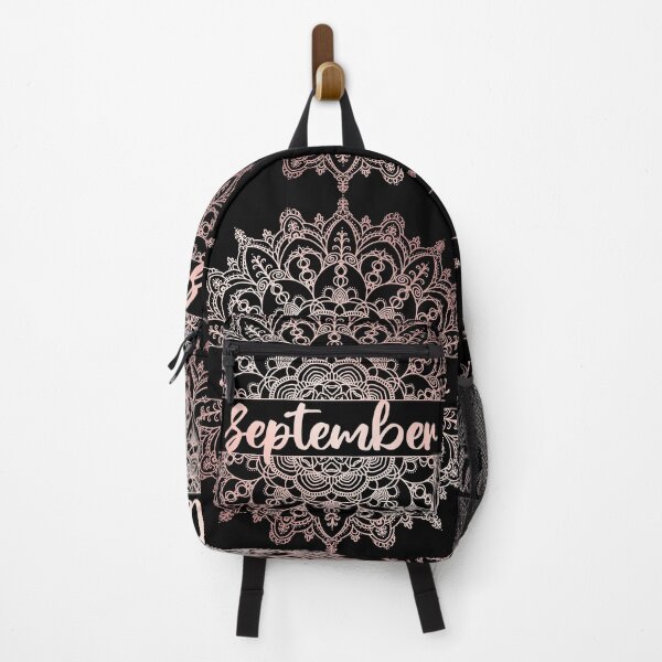 Item preview, September month for bullet journal in rose gold designed and sold by felinefeelings.