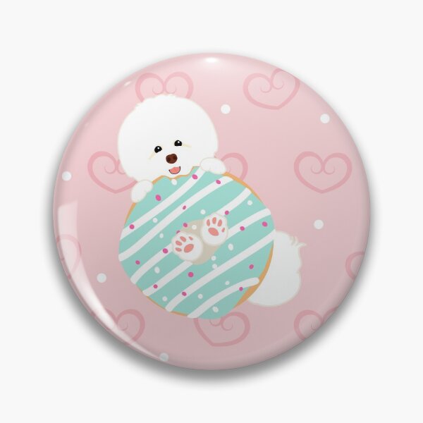 Item preview, Love Bichon Frise and Donut designed and sold by Lulupainting.
