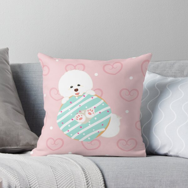 Item preview, Love Bichon Frise and Donut designed and sold by Lulupainting.