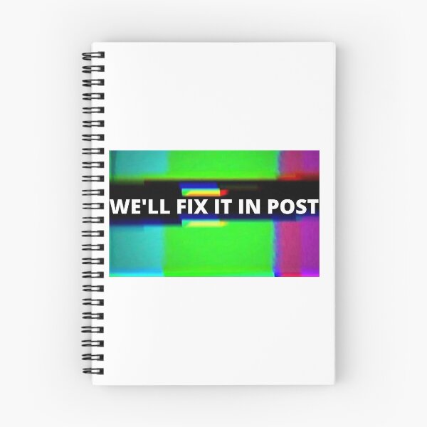 Item preview, We'll Fix It In Post Editor Print designed and sold by She Filmmaker.