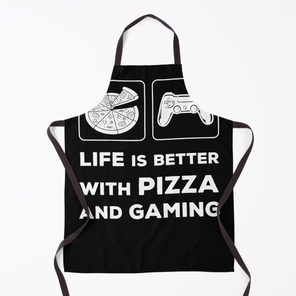 Item preview, Life Is Better With Pizza And Gaming designed and sold by T-idea.