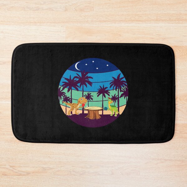 Item preview, Dinos playing table tennis, funny. designed and sold by Bodino.