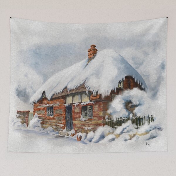 Item preview, Cottage in the Snow designed and sold by Rasendyll.