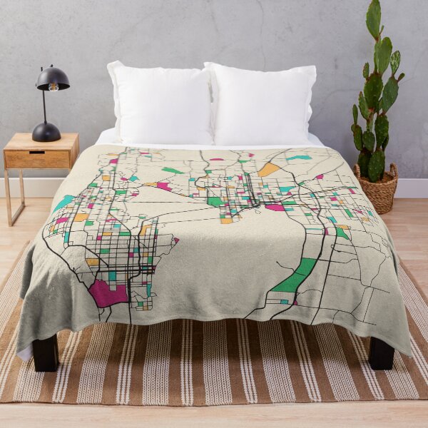 Item preview, Tampa, Florida Street Map designed and sold by A Deniz Akerman.