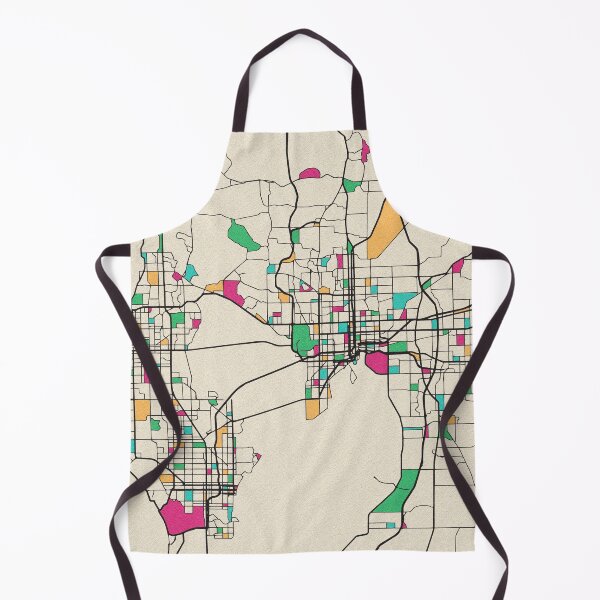 Item preview, Tampa, Florida Street Map designed and sold by A Deniz Akerman.