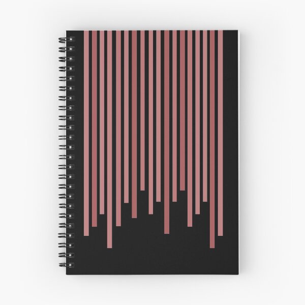 Item preview, Pastel Red Bars (Black) designed and sold by Petra Rosa.