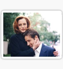 dana scully x files fox mulder Sticker