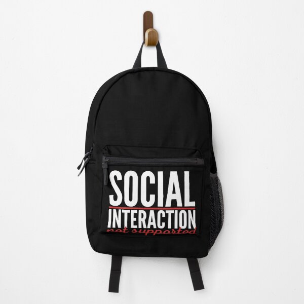 Item preview, Social Interaction Not Supported. designed and sold by badCasperTees.