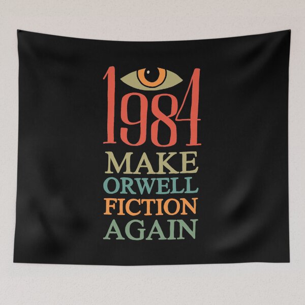 Item preview, Make Orwell fiction again designed and sold by ValentinaHramov.