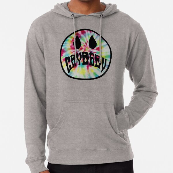 El vecindario Tie Dye Cry Baby Sudadera ligera con capucha
