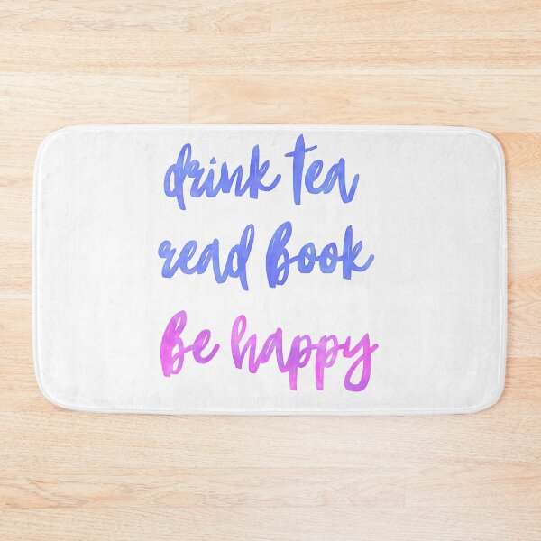 Item preview, motivational quotes drink tea, read book, be happy designed and sold by elgreko.