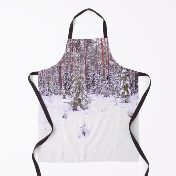 Item preview, Snowy spruce trees in a pine forest designed and sold by yarvin13.